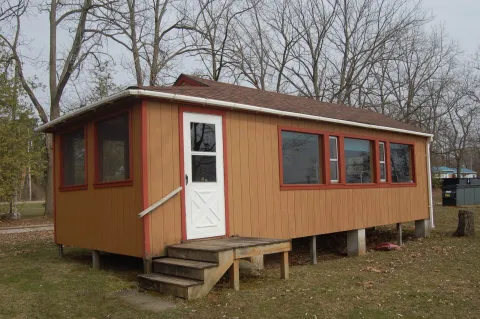 Exterior photo of MacPherson Cottage